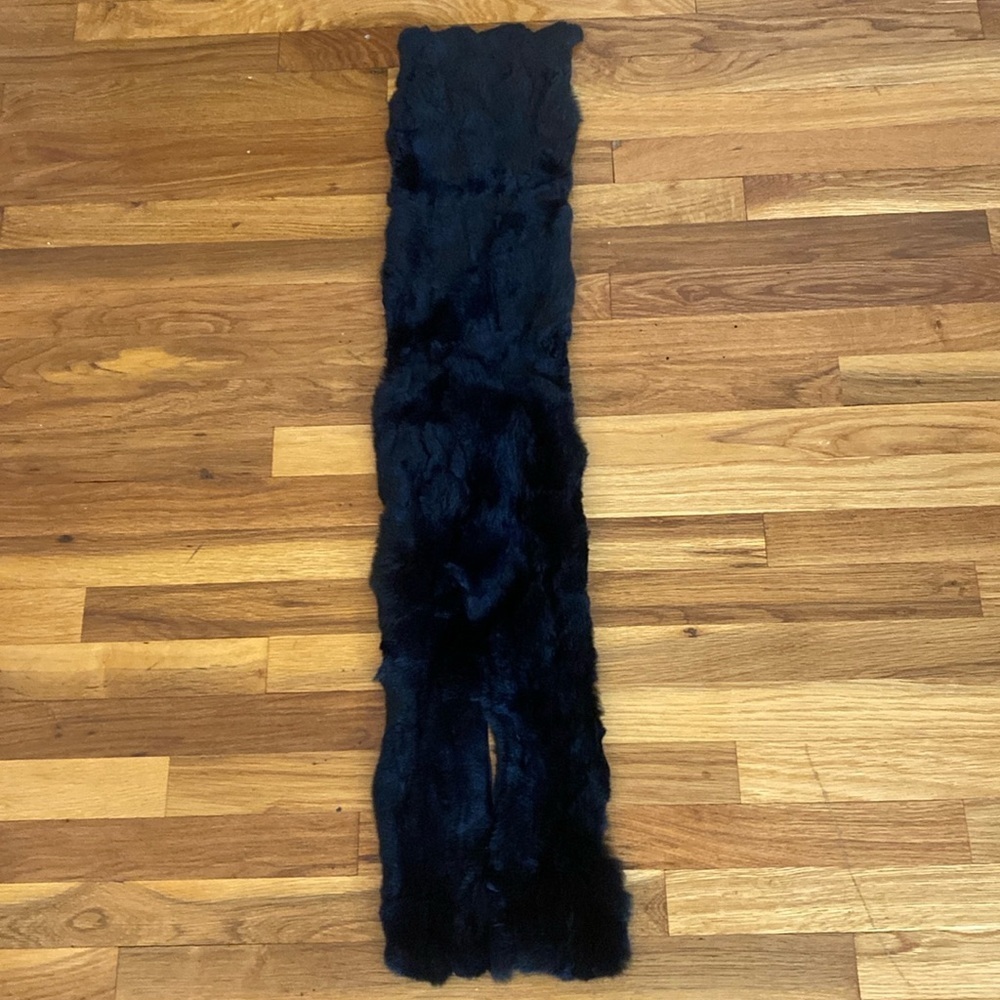 St. Emile Women’s Black Fur Scarf OS